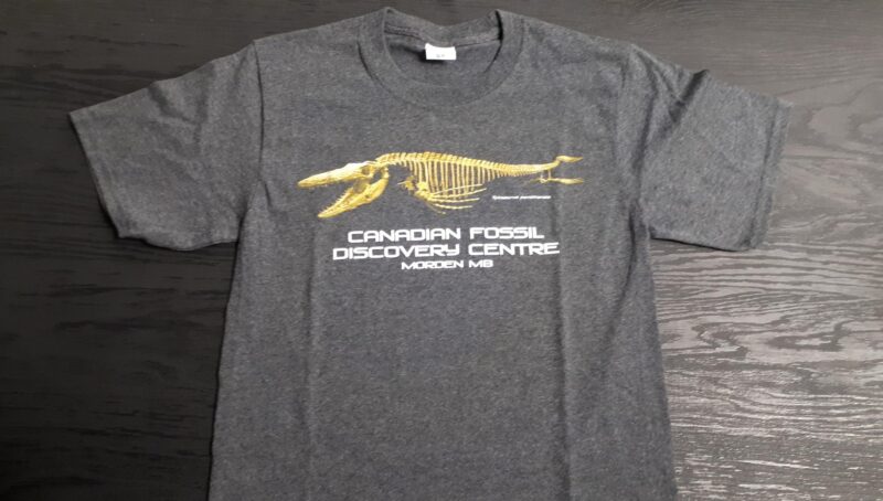 Tylosaurus T-Shirt, Dark Heather, Small (1068)