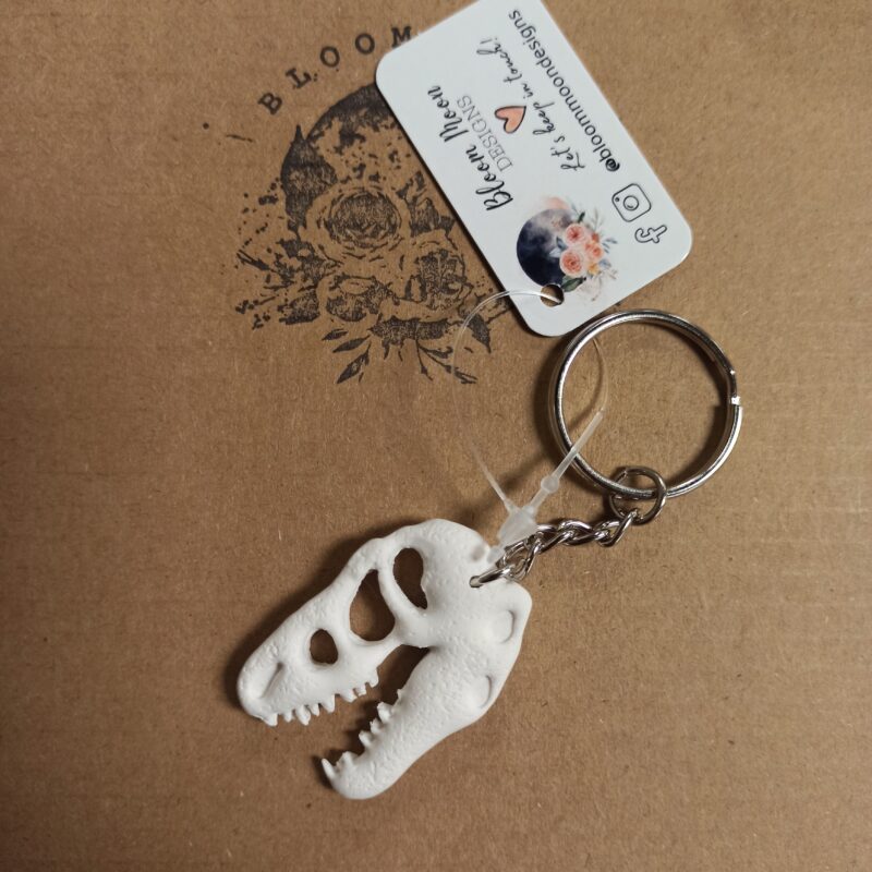 T-Rex Skull Keychain (5074)