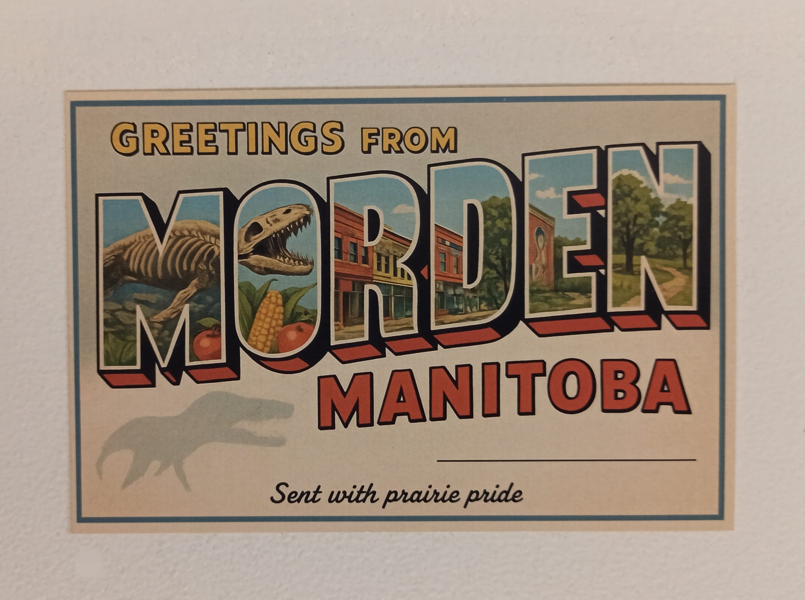 Greetings From Morden Postcard (2051)