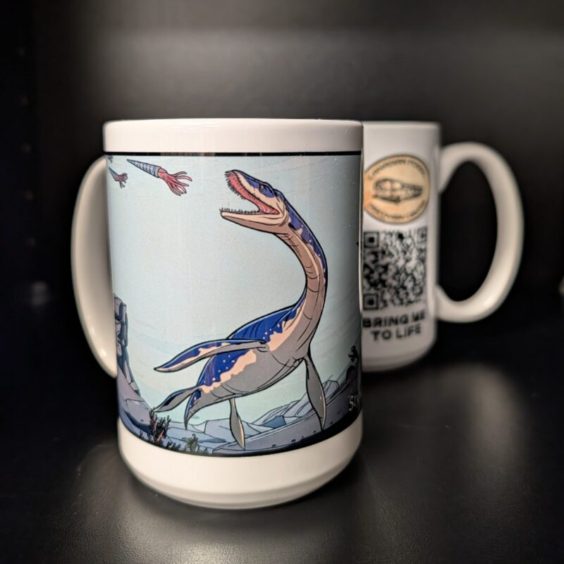 Long Neck Plesiosaur AR Mug (3064)