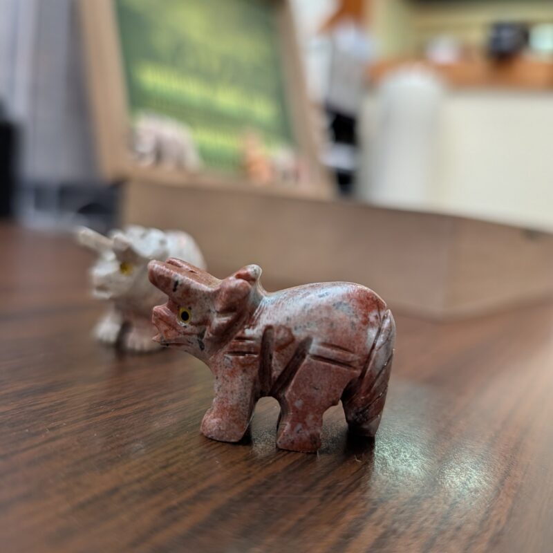 Stone Prehistoric Animals (6062) - Triceratops