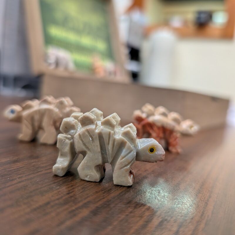 Stone Prehistoric Animals (6062) - Stegosaurus