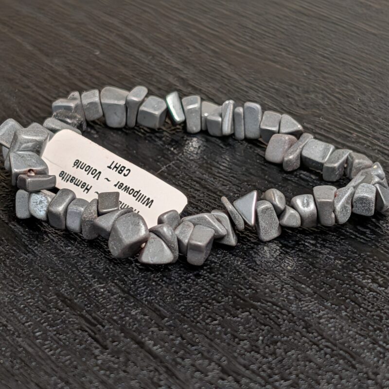 Chip Bracelet (5083) - Hematite