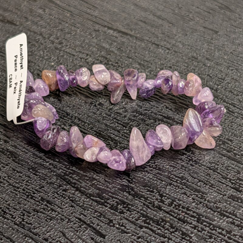Chip Bracelet (5083) - Amethyst