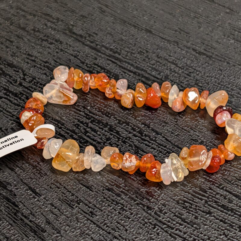 Chip Bracelet (5083) - Carnelian