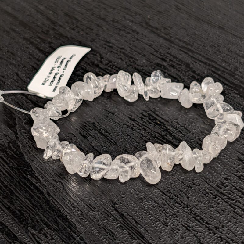 Chip Bracelet (5083) - Clear Quartz