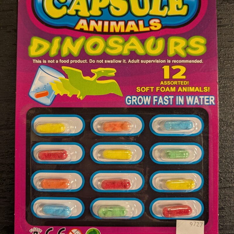 Growing Capsule Dinosaurs (9727)