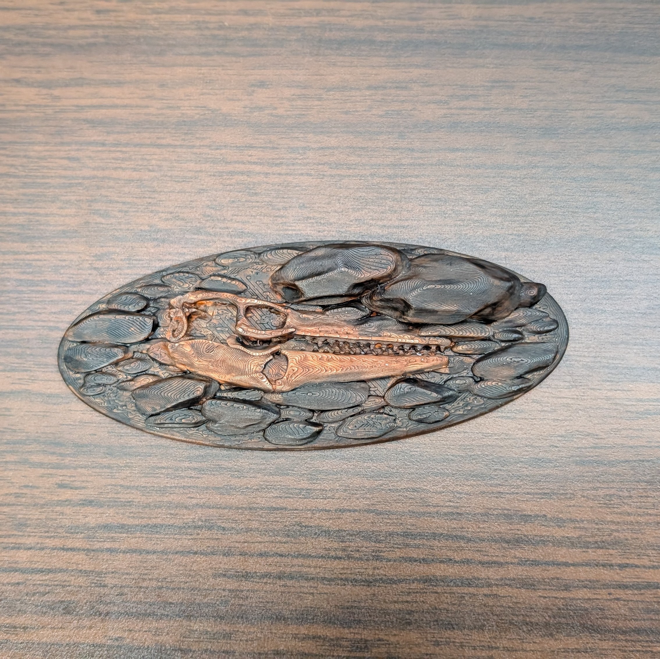 Mosasaur Skull Fridge Magnet (3106)